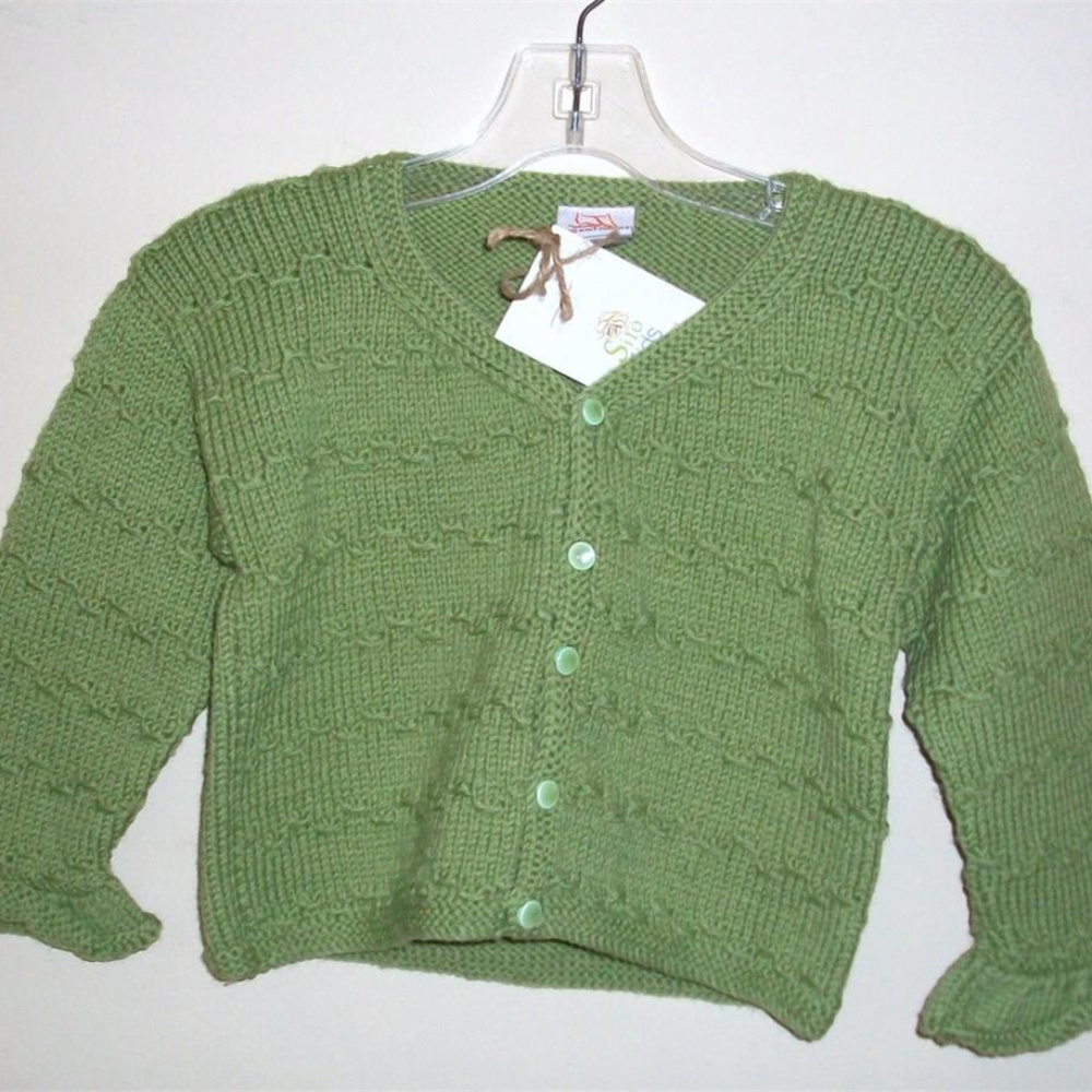 TODDLER SWEATER NEW 2T / 4T Handmade Merino Wool